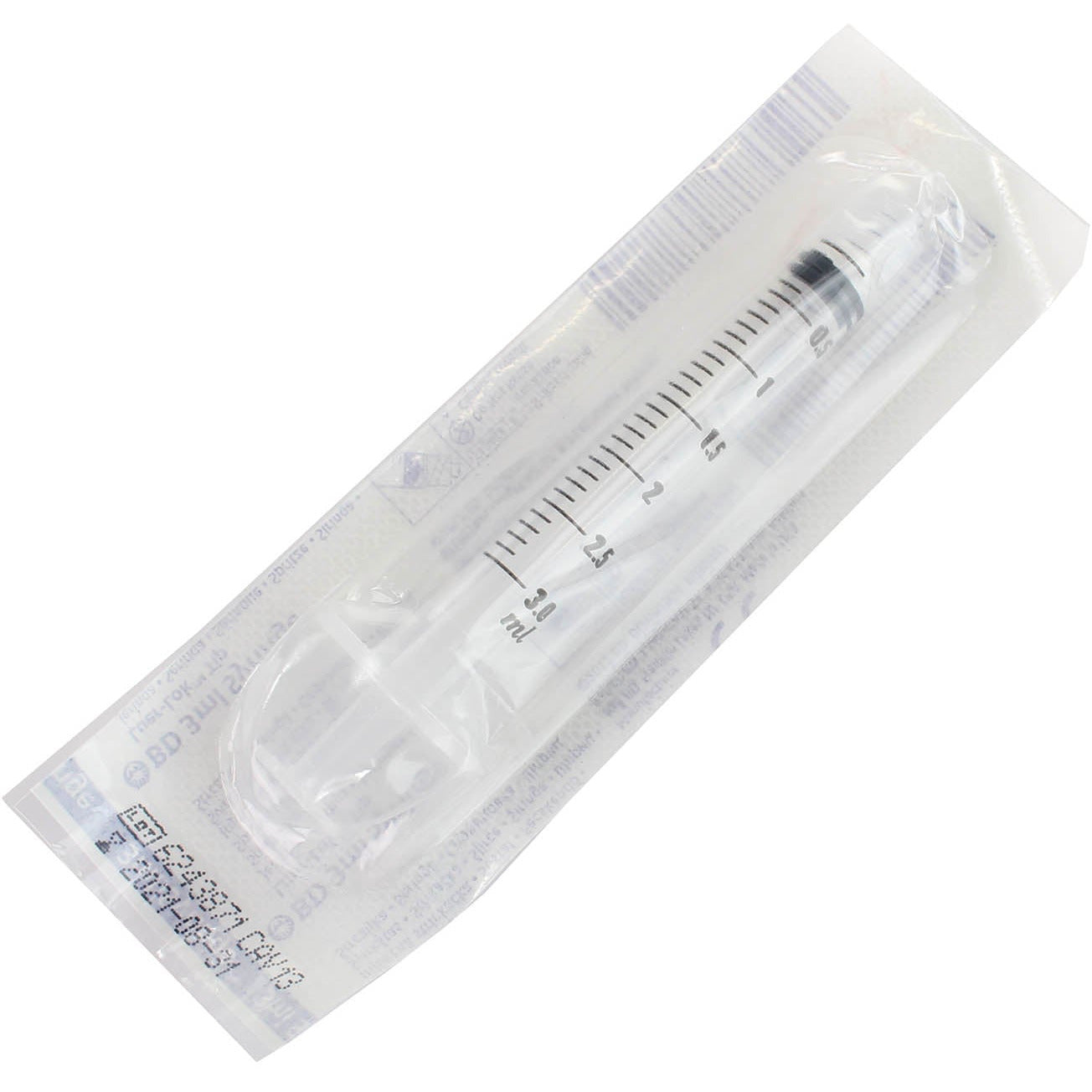 BD Luer Lock Concentric Tip Syringes 3ml x 200