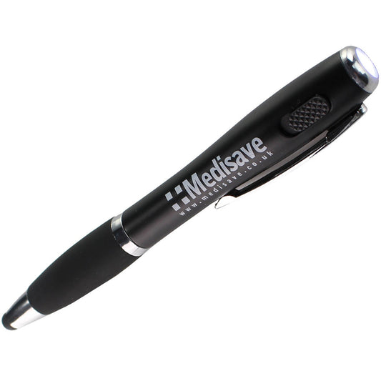 Medisave LED Pen Torch / Stylus / Ballpoint 3-in-1 - Medisave Professional