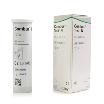 Combur 4N Test Strips x 50 - Roche