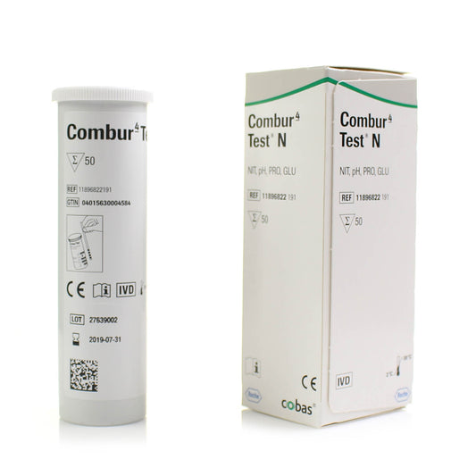 Combur 4N Test Strips x 50 - Roche