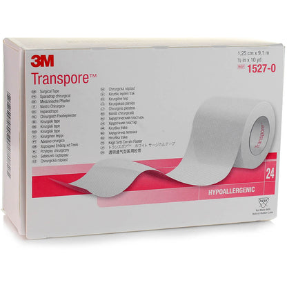 3M Transpore Surgical Tape 1.25cm x 9.14m - SINGLE