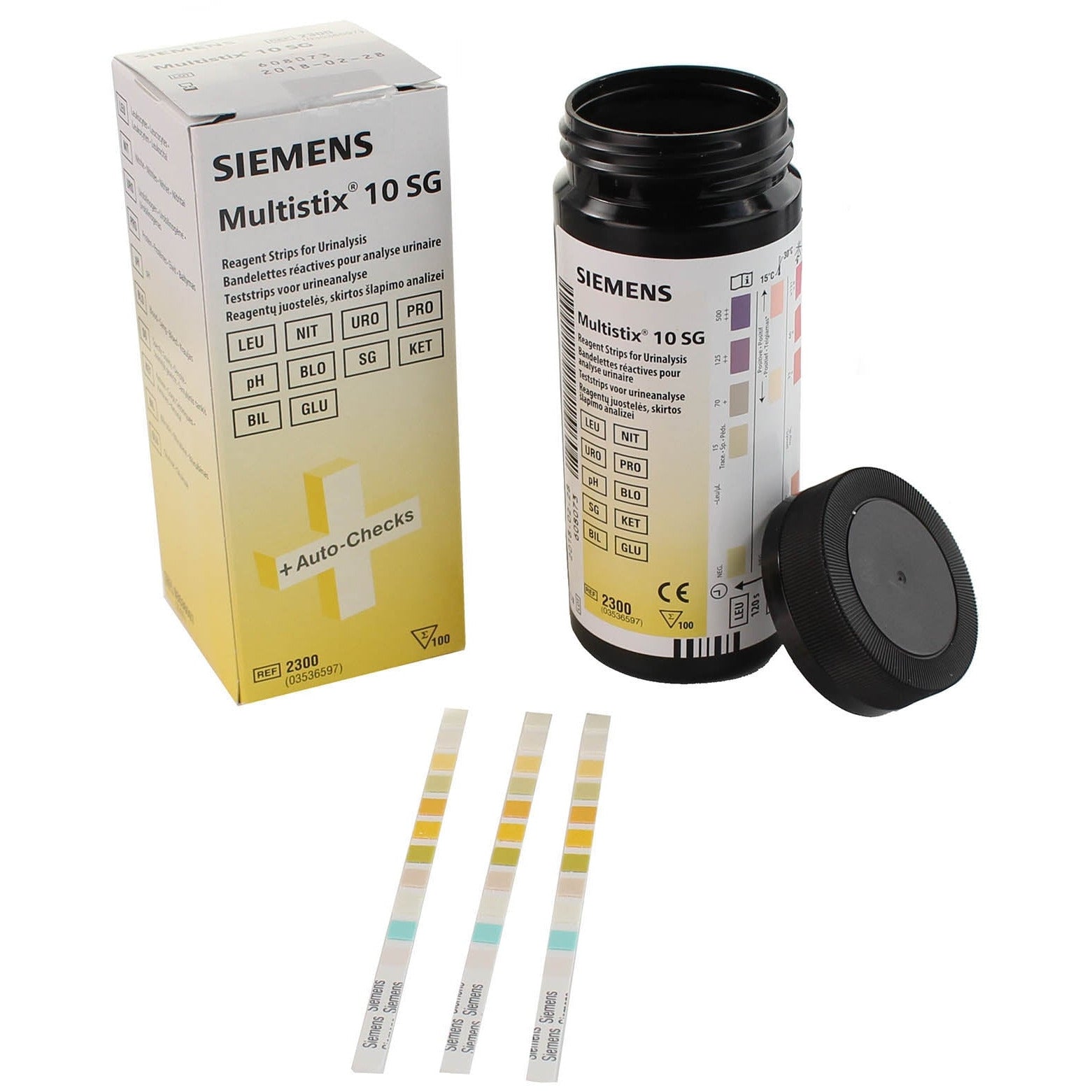 Siemens Multistix 10SG Urinalysis Strips x 100 Medisave UK