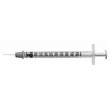 BD Micro Fine+ 0.5ml Insulin Syringe & Needle 29g x 12.7mm x 100