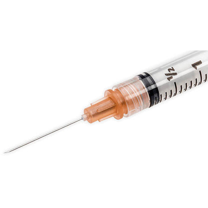 3mL BD Integra™ Retracting Safety Syringe with 21 G x 1" Needle - Case of 400