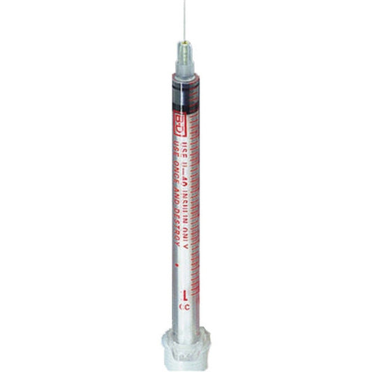 BD Micro-Fine + Insulin Syringe 0.5ml U40 30G X 8MM - Pack Of 100