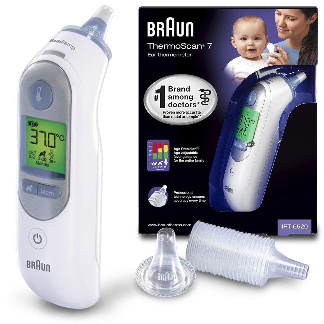 Braun Thermoscan 7 -  IRT 6520 Ear Thermometer - Braun