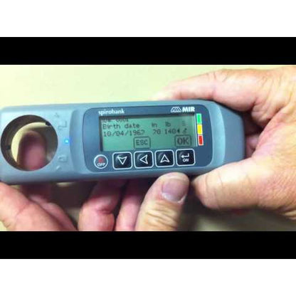 MIR Spirobank II Basic Spirometer with 1 Reusable Turbine