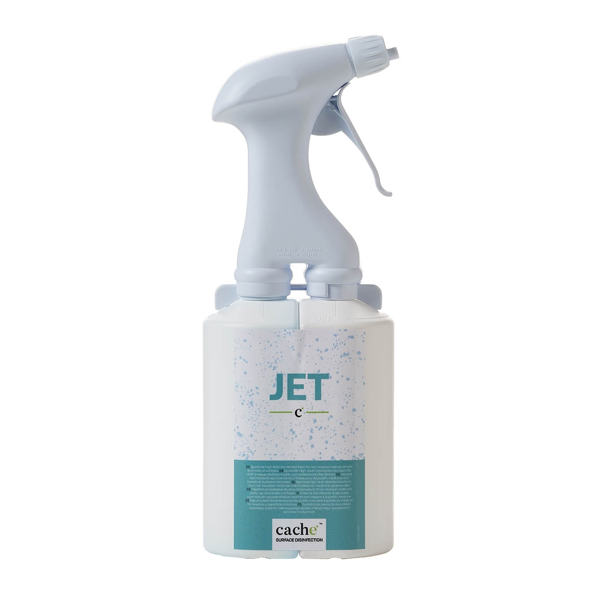 JET by Cache Sporicidal Disinfectant Spray 400ml - Pack of 2 - Discontinued