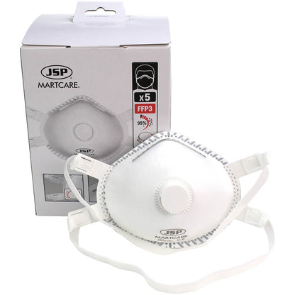FFP3 Valved Respirator - Box of 5 - JSP