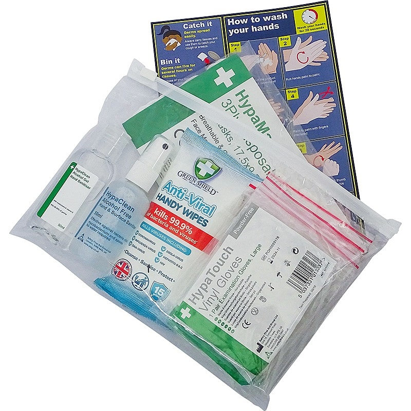 Personal Infection Control Pack - Safety First Aid