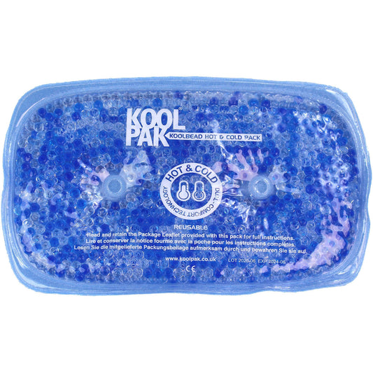 KoolBead Reusable Hot & Cold Pack 12.5 x 21cm - 200gm - Single