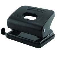 Q-Connect Medium Duty Hole Punch Black - Qconnect