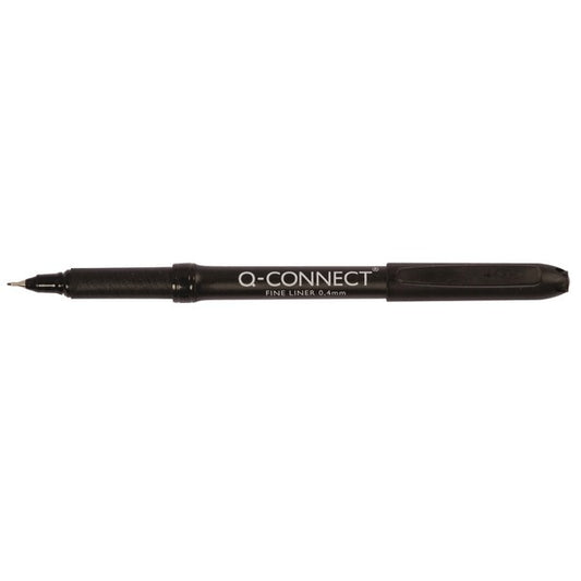 Q Connect Rollerball Liquid Ink 0.5 BLK - Q-Connect