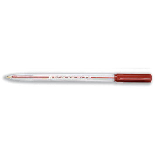 Q-Connect Ballpoint Pen Medium Red (Pack of 50) KF26041 - Q-Connect