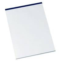 Q-Connect Narrow Ruled Board Back Memo Pad 160 Pages A4 (Pack of 10) - Qconnect