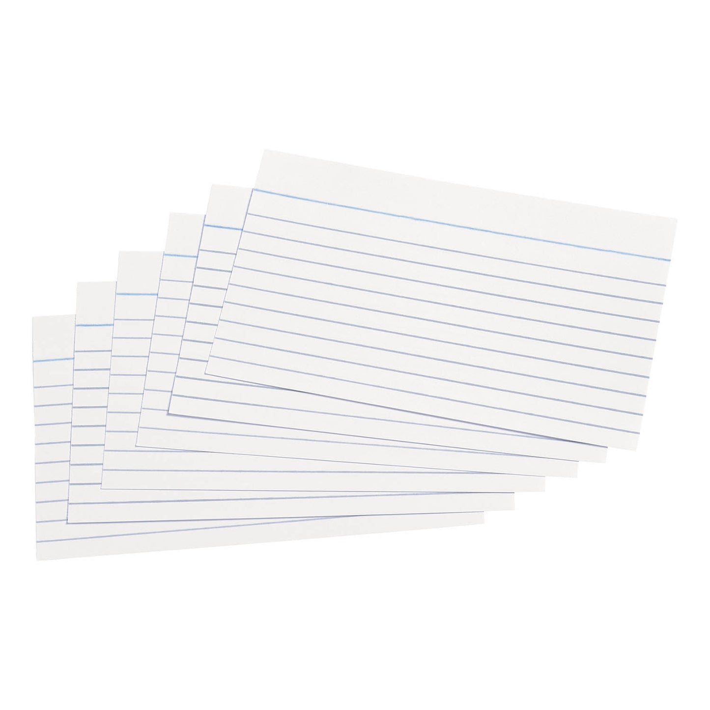 Q-Connect Record Card 127x76mm Ruled Feint White (Pack of 100) KF35204 - Q-Connect