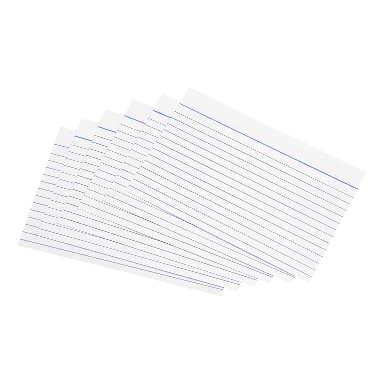 Q-Connect Record Card 152x102mm Ruled Feint White (Pack of 100) KF35205 - Q-Connect