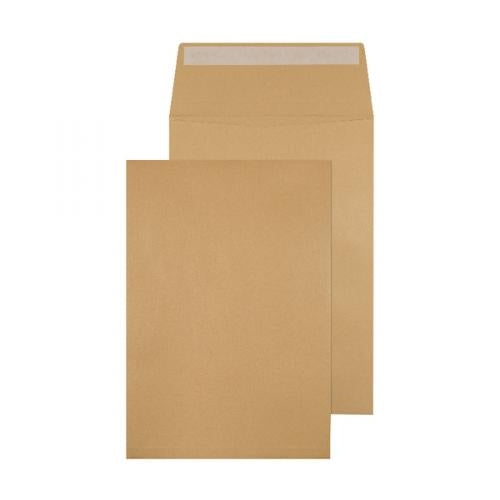 Q-Connect Envelope Gusset 324x229x25mm Peel and Seal 120gsm Manilla (Pack of 100) KF3527 - Q-Connect