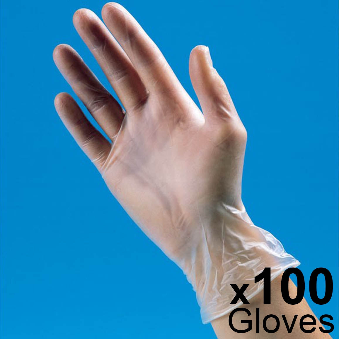 Koolpak Powder Free Vinyl Gloves - Small - Box of 100 - Koolpak