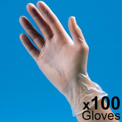 Koolpak Powder Free Vinyl Gloves - Small - Box of 100 - Koolpak