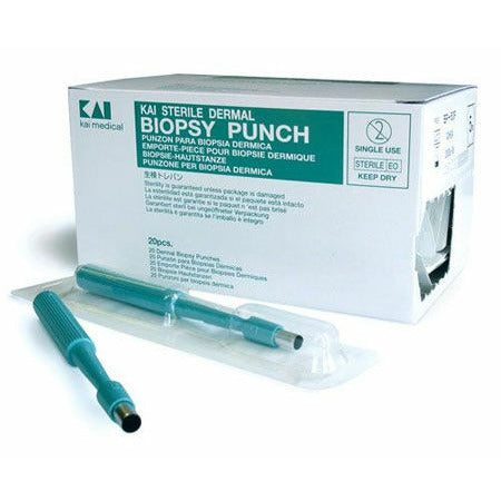 Kai Disposable Biopsy Punch 4mm Pack of 20