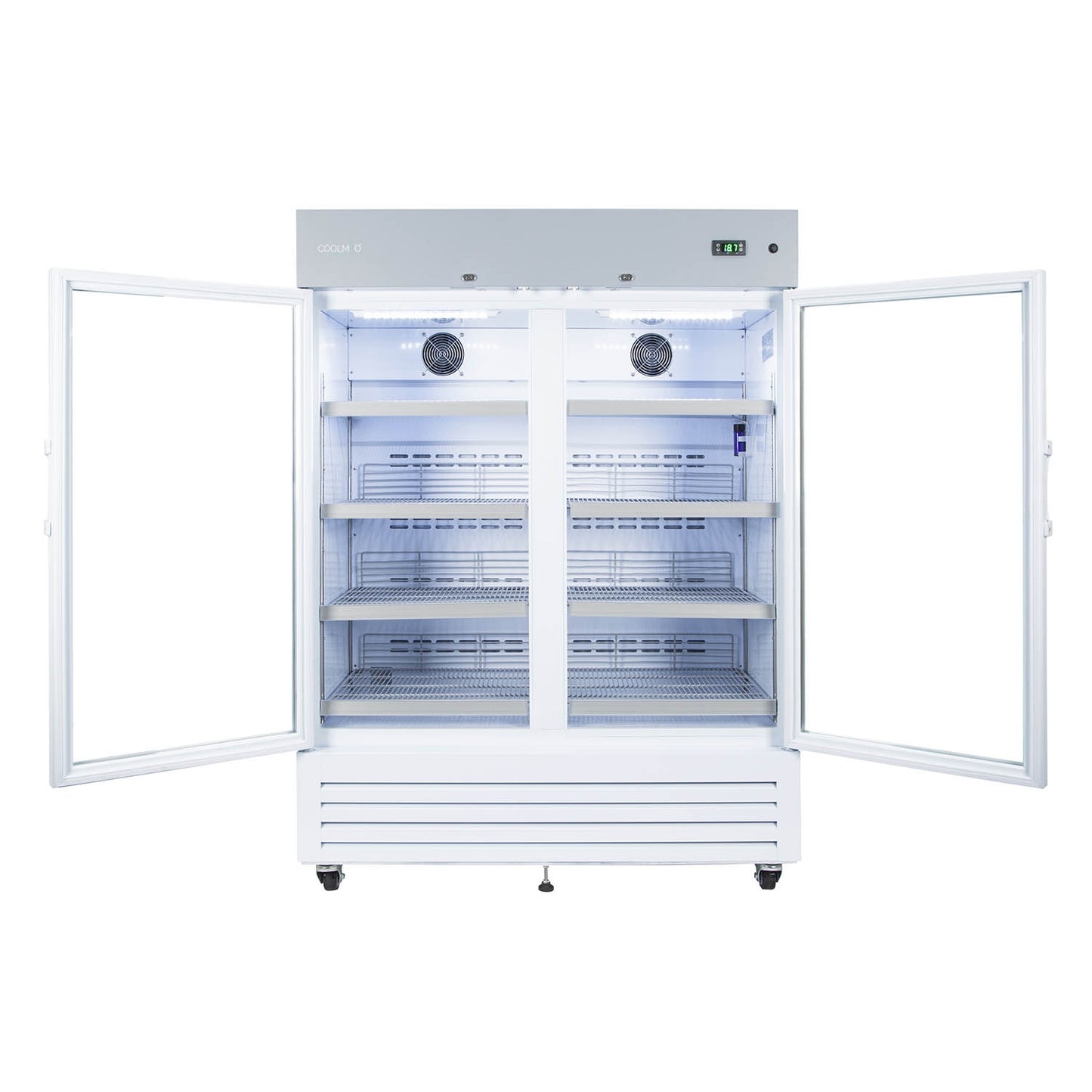 CoolMed Large Glass Door Refrigerator - 500 Litres - CMG500 - CoolMed