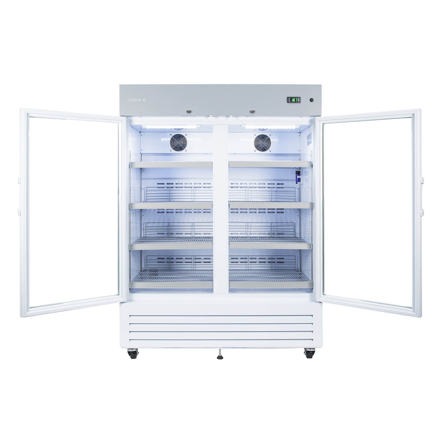 CoolMed Large Glass Door Refrigerator - 500 Litres - CMG500 - CoolMed