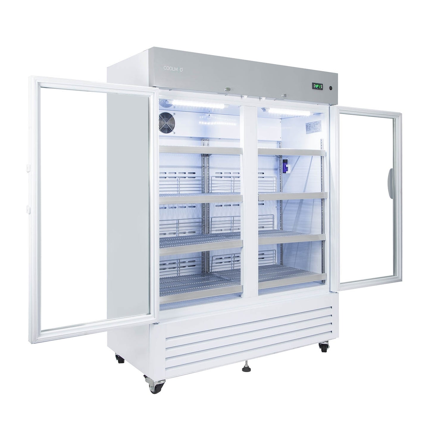 CoolMed Large Glass Door Refrigerator - 500 Litres - CMG500 - CoolMed