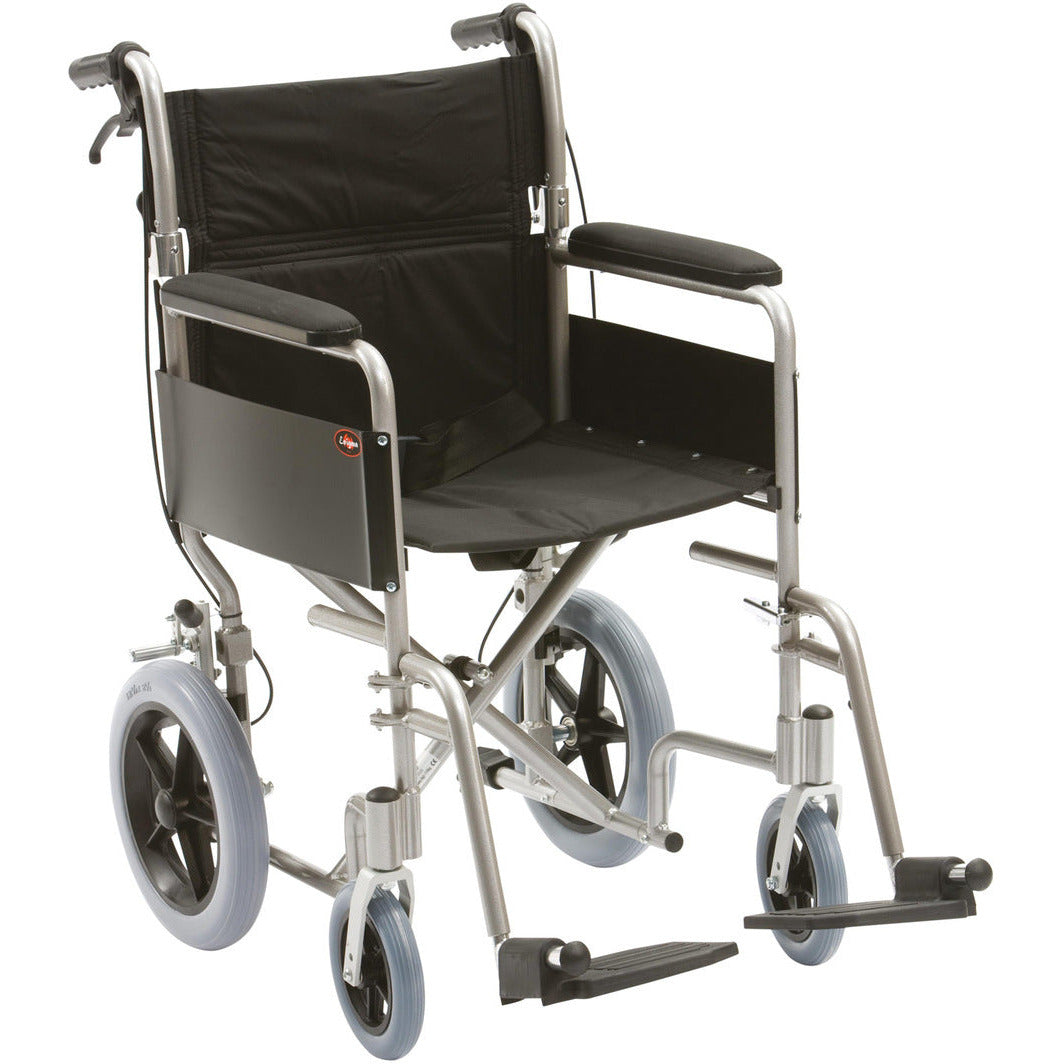 Lightweight Aluminium Wheelchair - Transit - Seat Width 18" - Drive Medical