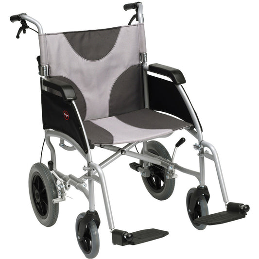 Ultra Lightweight Aluminium Wheelchair - Extra Wide