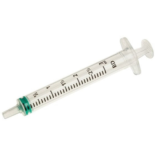 BD Emerald™ Three-Part Syringe 3ml - Box of 100 - Becton Dickinson