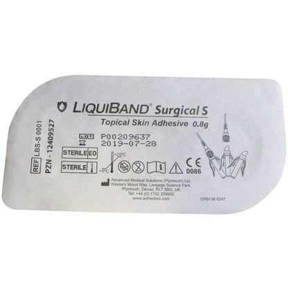 LiquiBand Surgical S Wound Closure Solution - Single Sachet - LiquiBand
