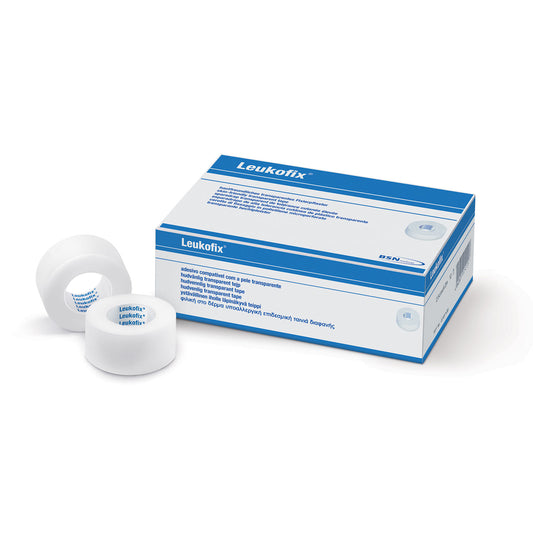 Leukofix Transparent Adhesive Tape - 2.5cm x 9.2m per Roll