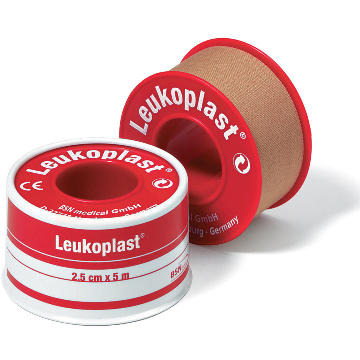 Leukoplast Zinc Oxide Adhesive Tape - 5cm x 5m per Roll