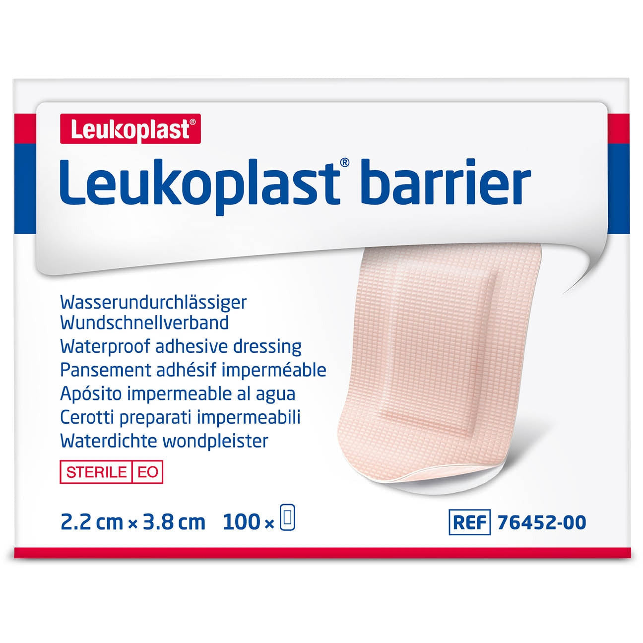 Leukoplast barrier 3.8cm x 2.2cm x 100
