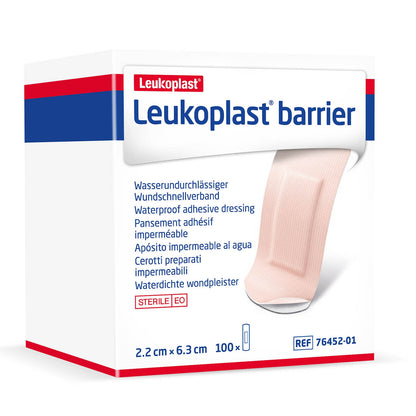 Leukoplast Barrier  Dressings 6.3cm x 2.2cm x 100 - BSN