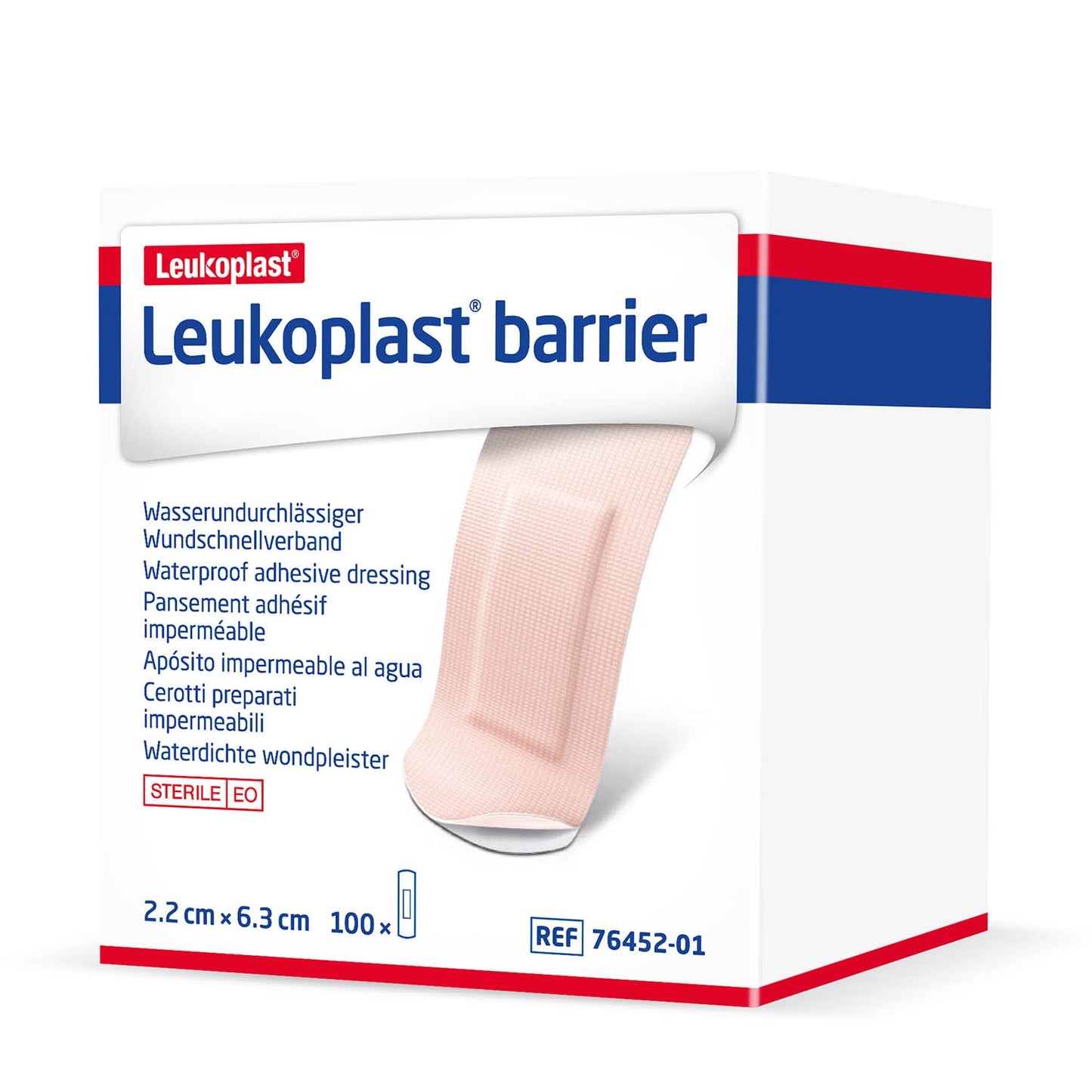 Leukoplast Barrier  Dressings 6.3cm x 2.2cm x 100 - BSN