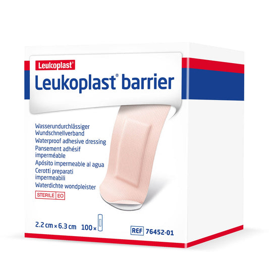 Leukoplast Barrier  Dressings 6.3cm x 2.2cm x 100 - BSN