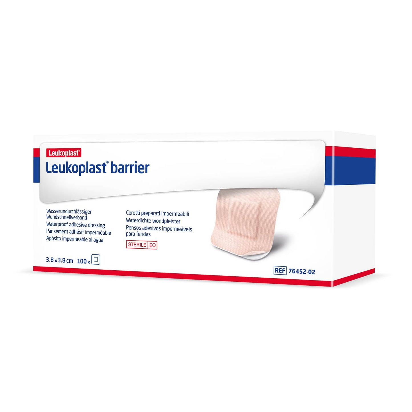 Leukoplast Barrier Dressings 3.8cm x 3.8cm x 100 - BSN