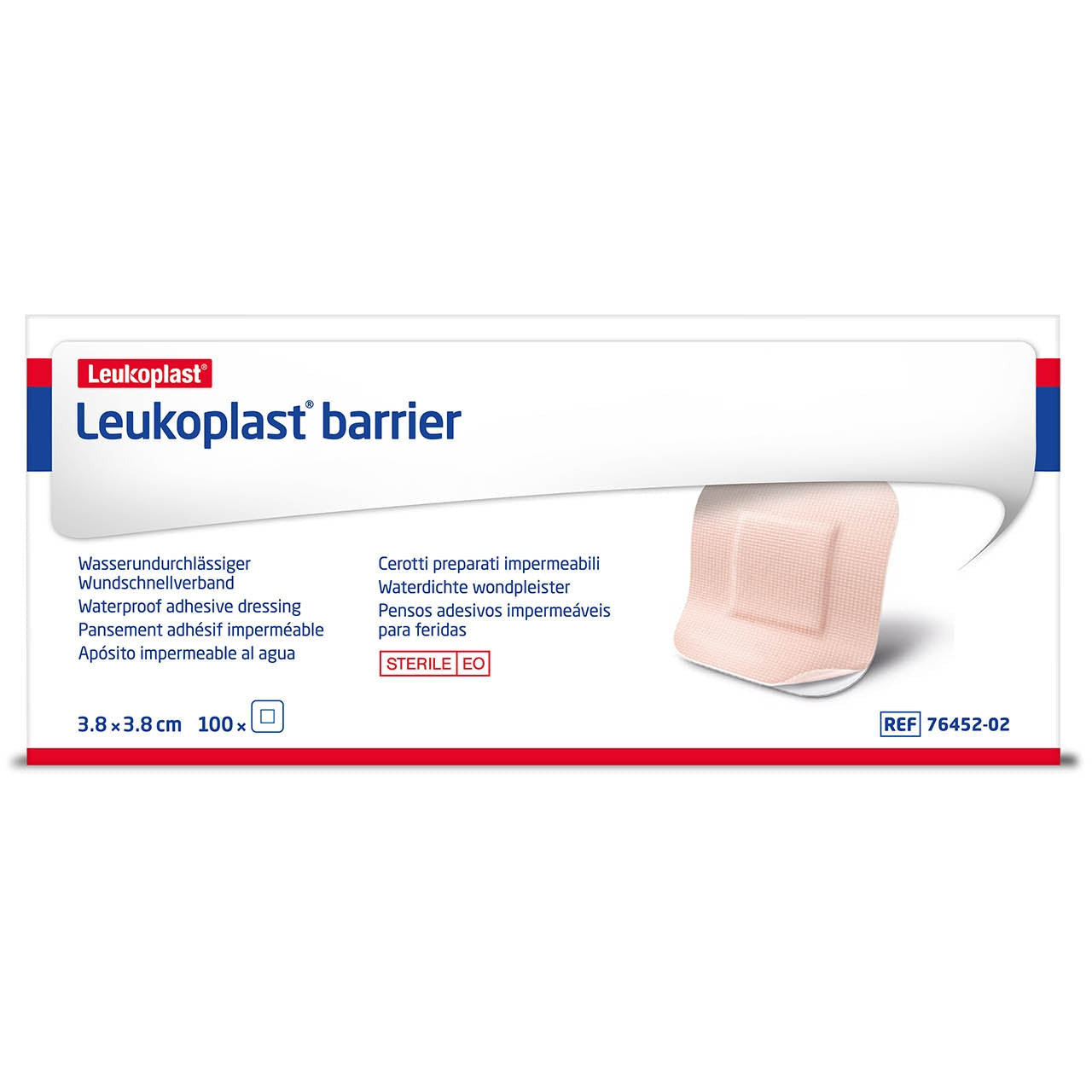Leukoplast Barrier Dressings 3.8cm x 3.8cm x 100 - BSN