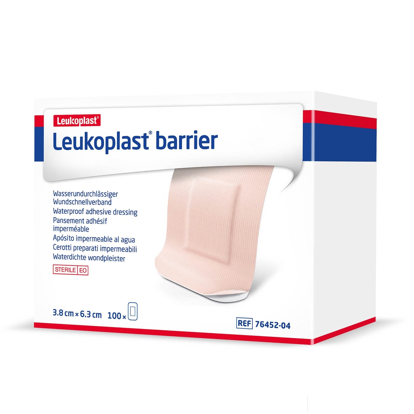 Leukoplast Barrier Dressings 6.3cm x 3.8cm x 100 - BSN