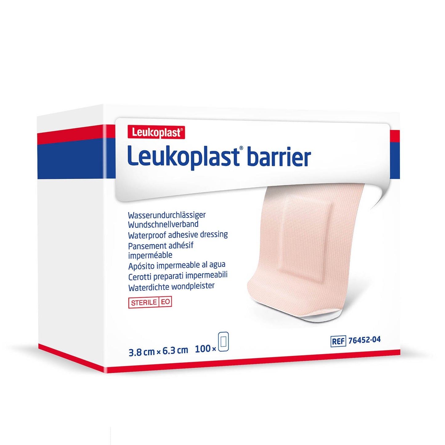 Leukoplast Barrier Dressings 6.3cm x 3.8cm x 100 - BSN