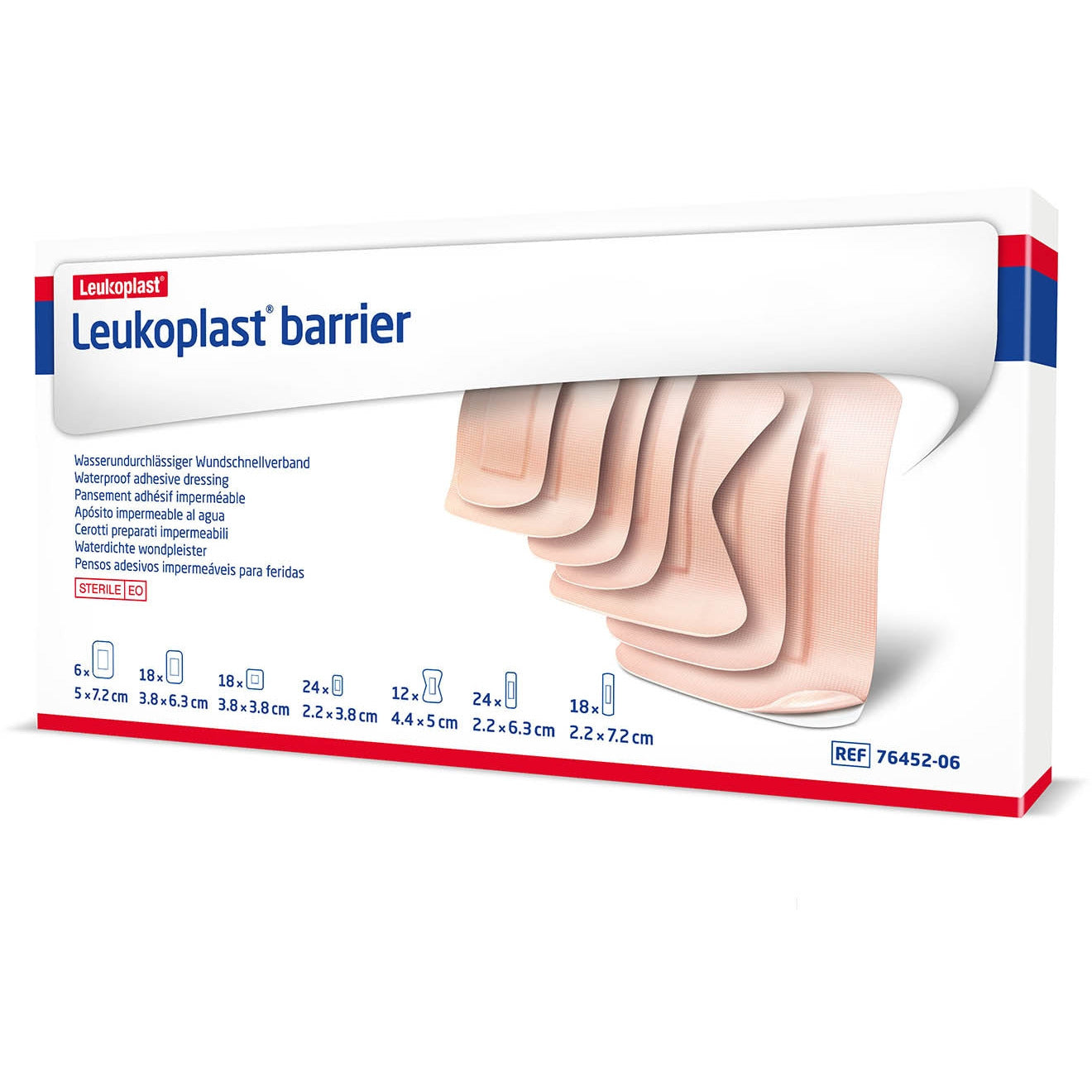 Leukoplast Barrier Assorted Dressing  x 120 - BSN