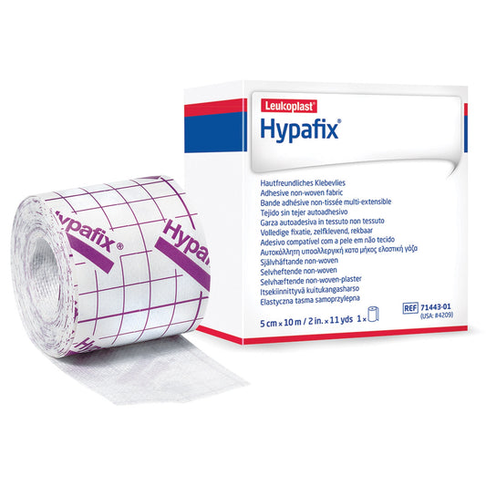 Hypafix 5cm x 10m Roll Hypoallergenic Dressing Tape per Roll