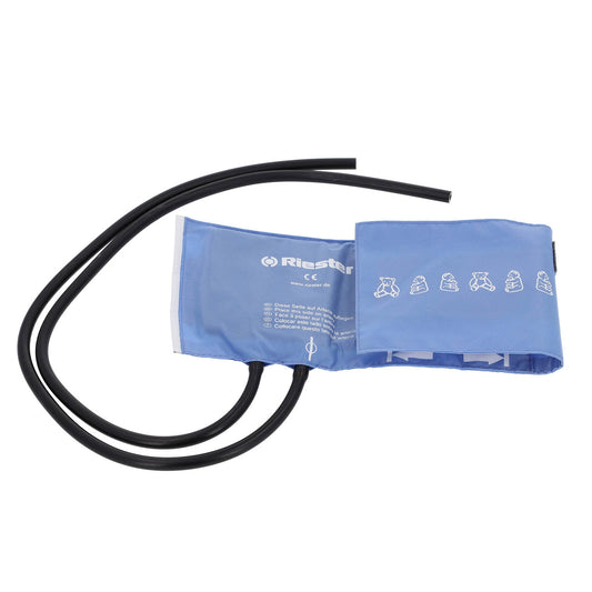 2 Tube Infant Velcro Cuff  - 23 x 7.2cm - Blue
