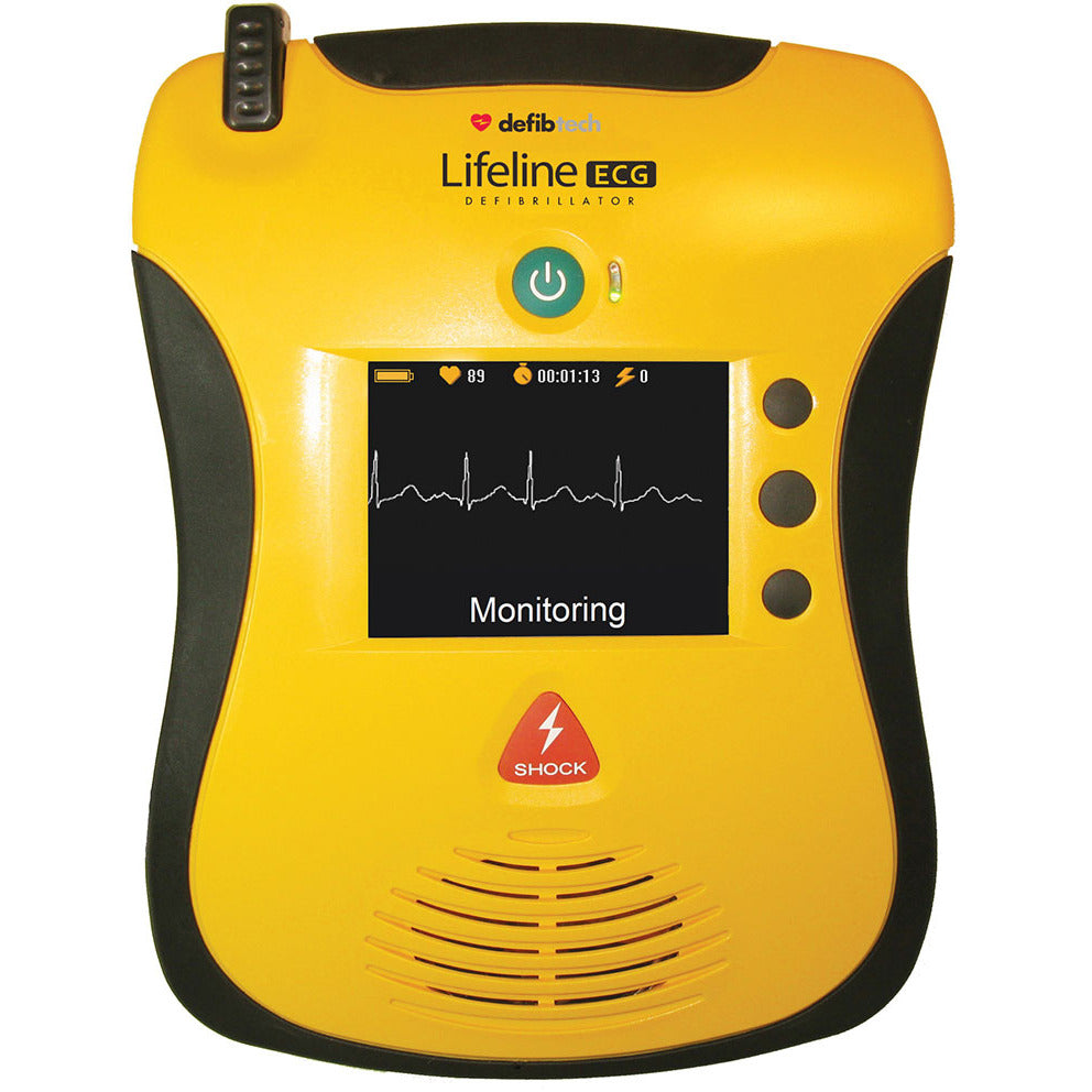 Lifescan Ecg Machine Lifeline ECG Semi Automatic Defibrillator – Medisave UK