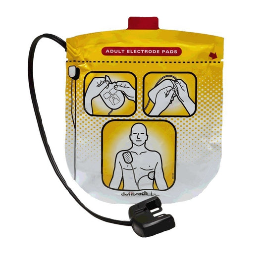 Adult Defibrillation Pads - Pair (VIEW, PRO, ECG) - Defibtech