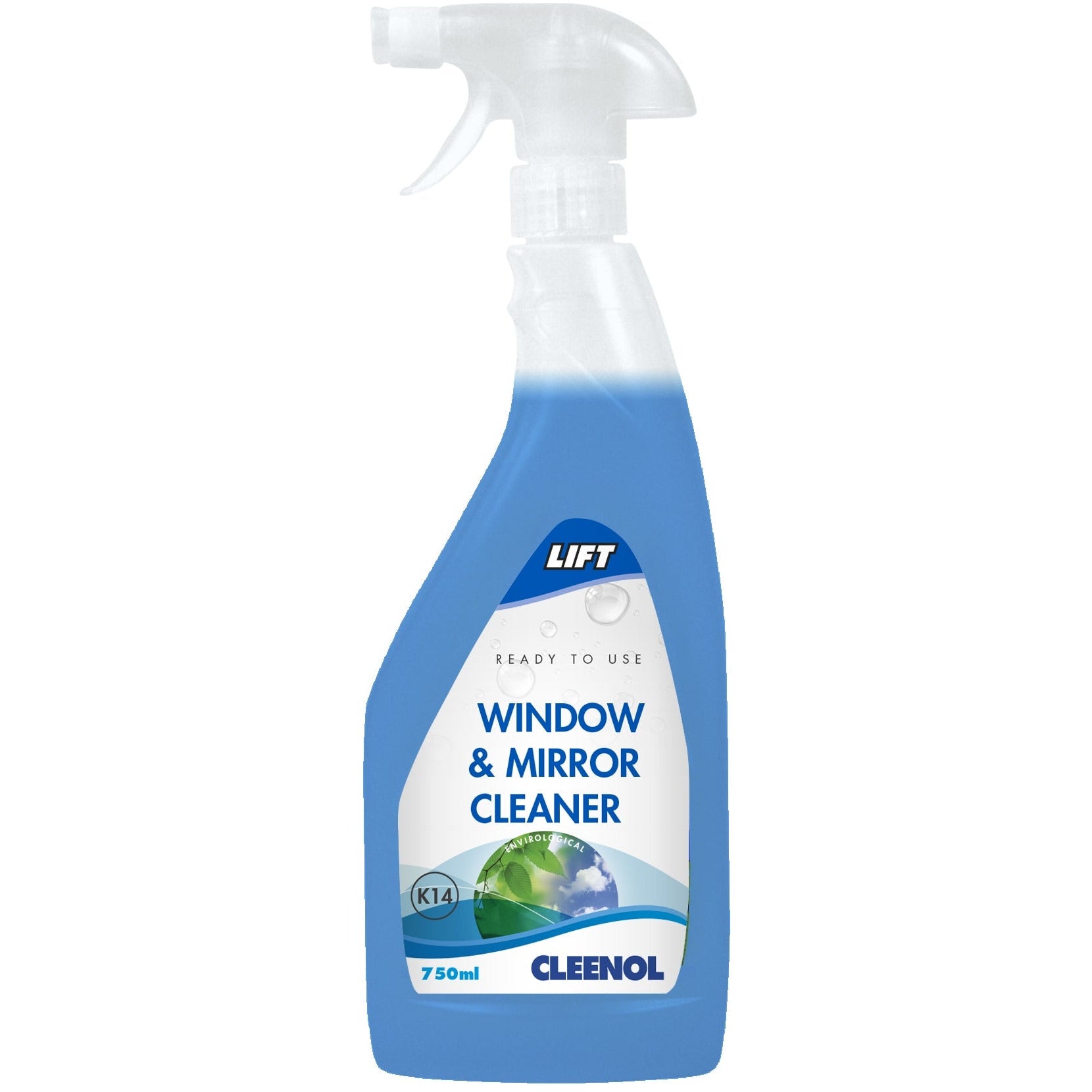 2Work Glass and Window Cleaner Trigger Spray 750ml – Medisave UK