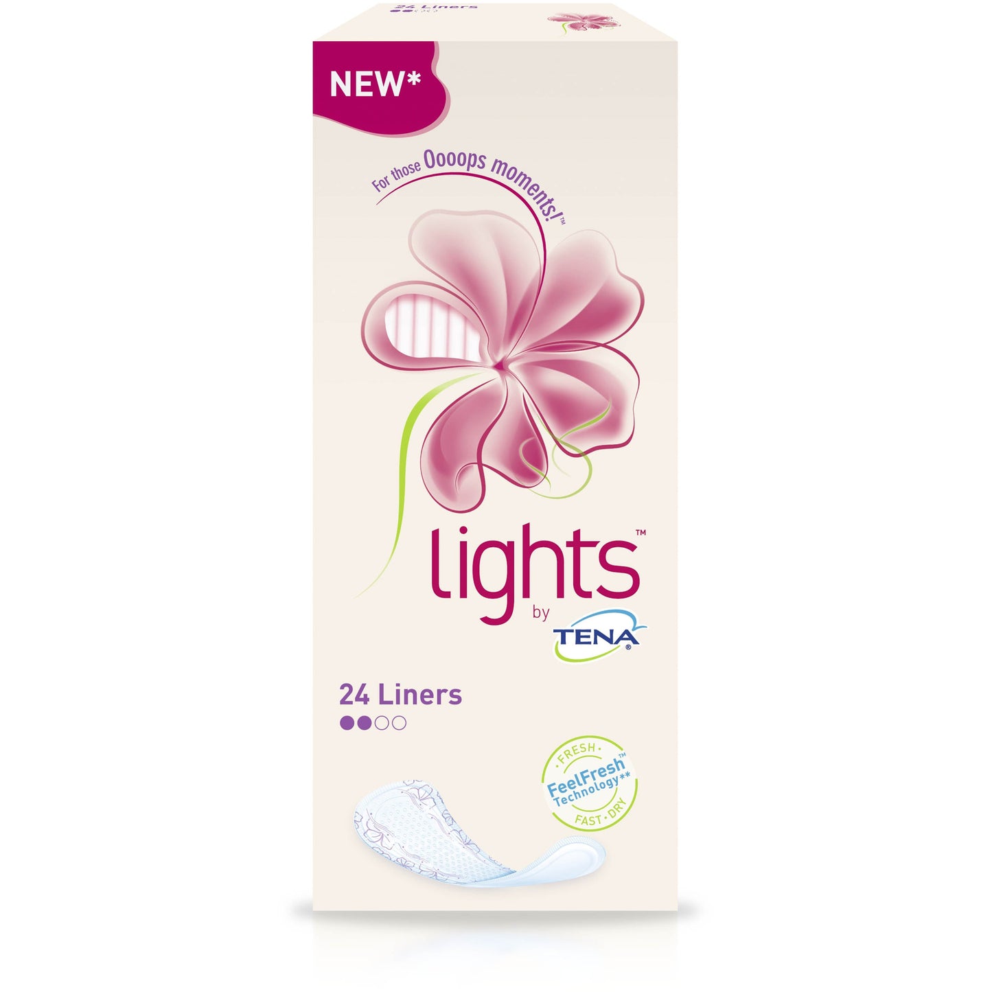 Lights by Tena - Liner - x 24 - Tena