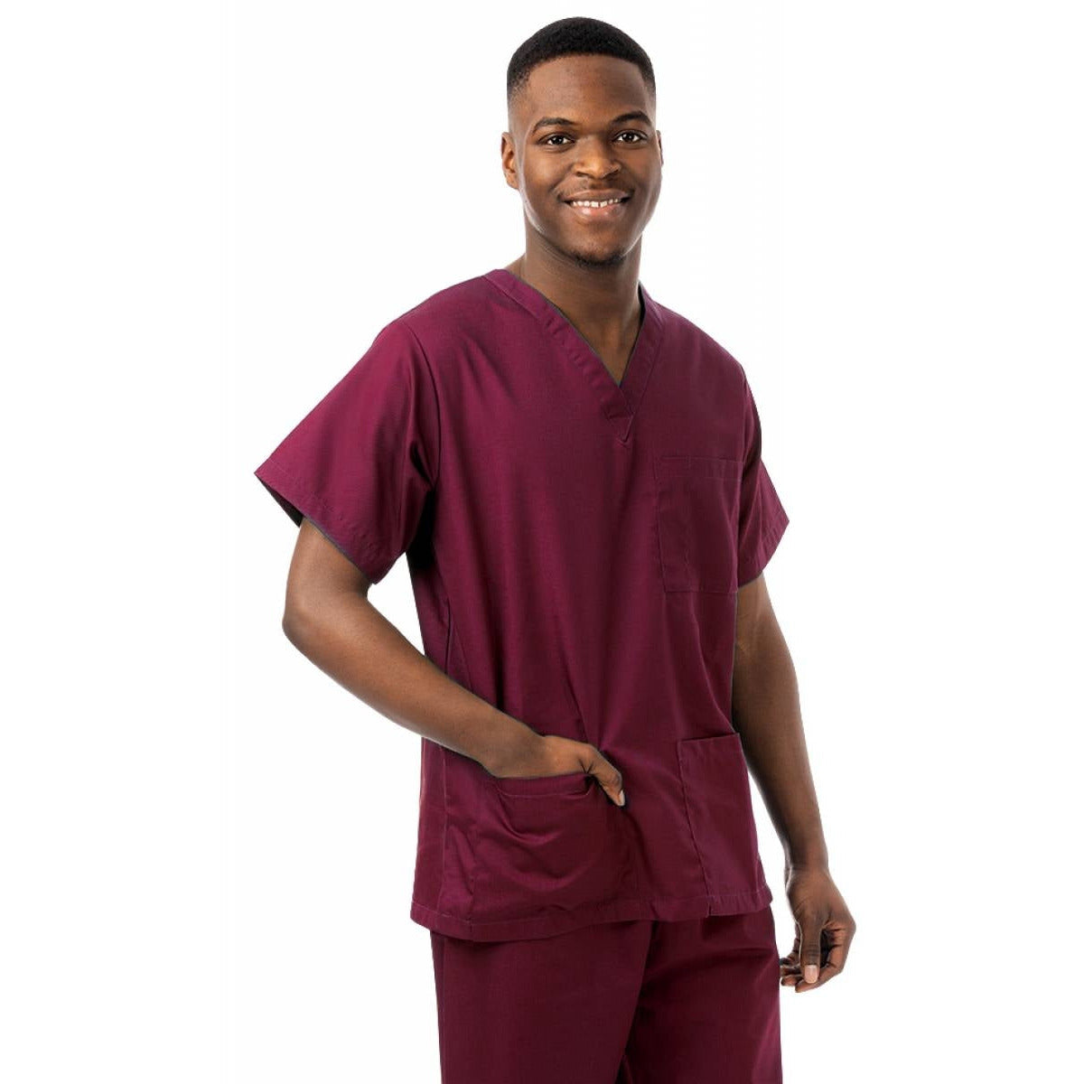 Unisex V-Neck Scrub Suit - 